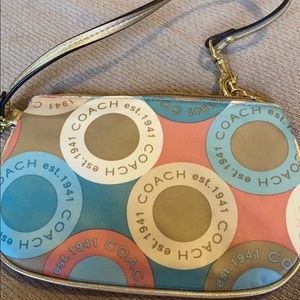 Coach wristlet